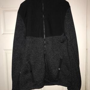 Spyder Men's Black and Grey Jacket